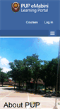 Mobile Screenshot of emabini.pup.edu.ph